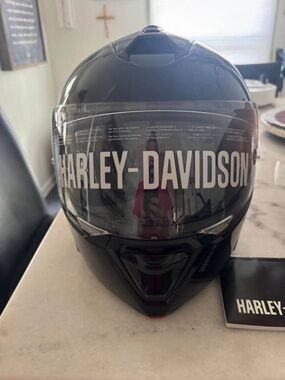 Harley-Davidson Black Logo Box with White Lettering